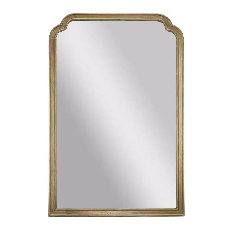 Wall Mirror with Solid Wood Frame and Silver Backed Glass for Clarity for Entryways, Dining Rooms & More