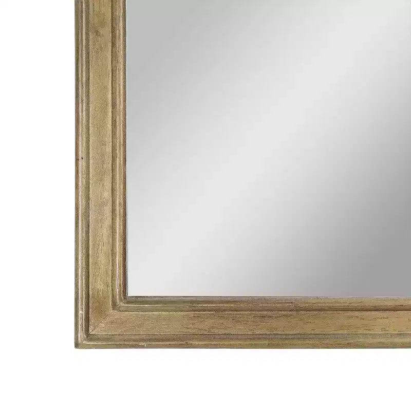 Wall Mirror with Solid Wood Frame and Silver Backed Glass for Clarity for Entryways, Dining Rooms & More