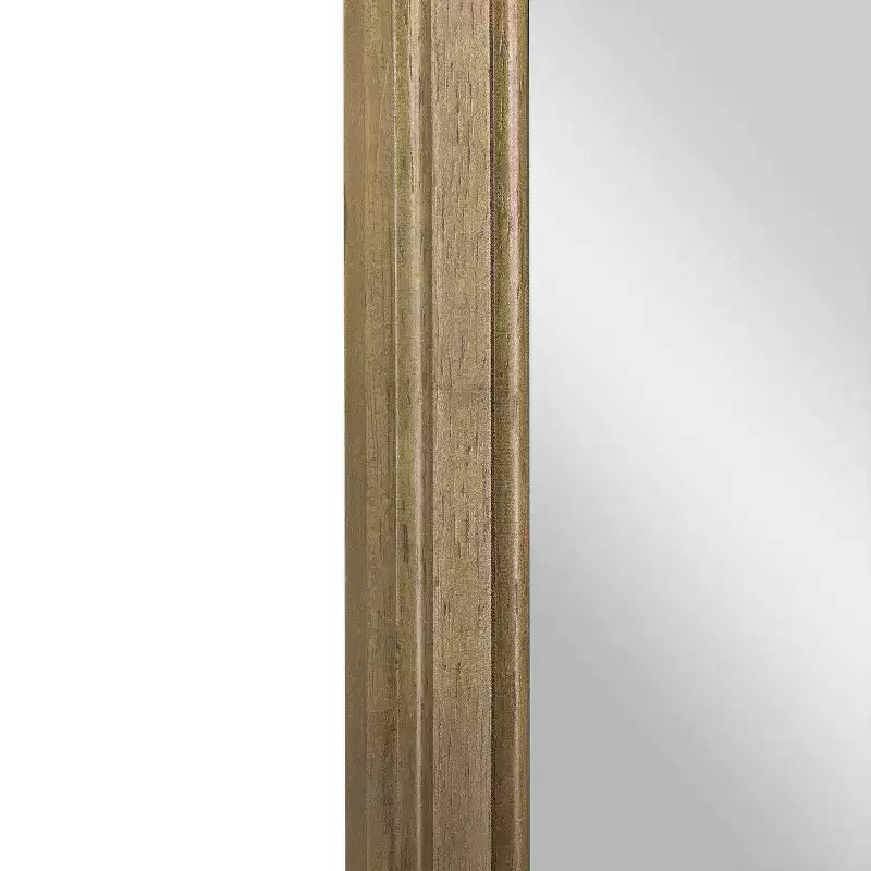 Wall Mirror with Solid Wood Frame and Silver Backed Glass for Clarity for Entryways, Dining Rooms & More