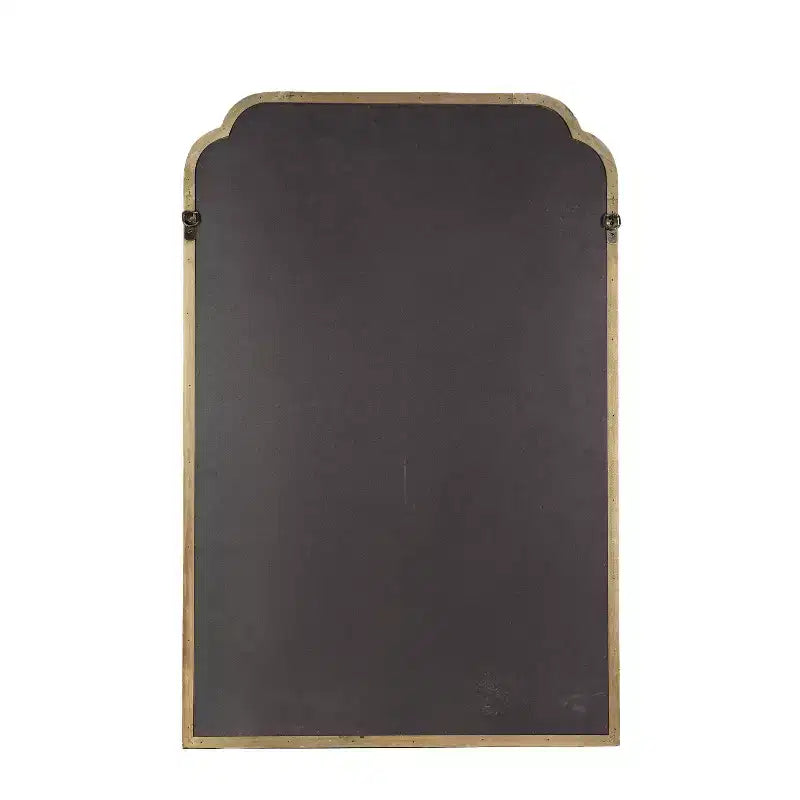 Wall Mirror with Solid Wood Frame and Silver Backed Glass for Clarity for Entryways, Dining Rooms & More
