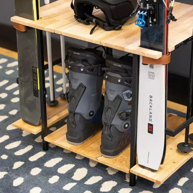 Ski Organizer| Holds 4 Pairs of Skis