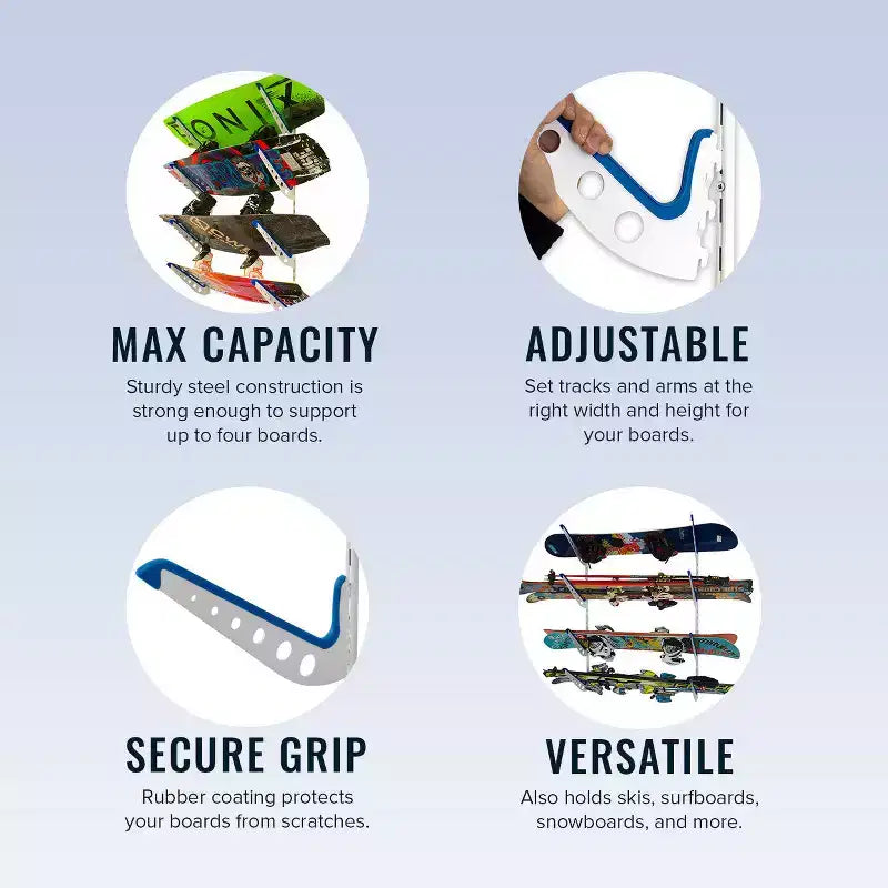 High Rock Wakeboard Storage| Adjustable XSR| 4 Level