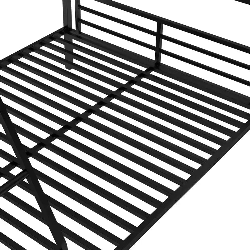 117.3L x 78W Morden Design L-Shaped Twin over Full Bunk Bed with Twin Size Loft Bed and Built-in Desk