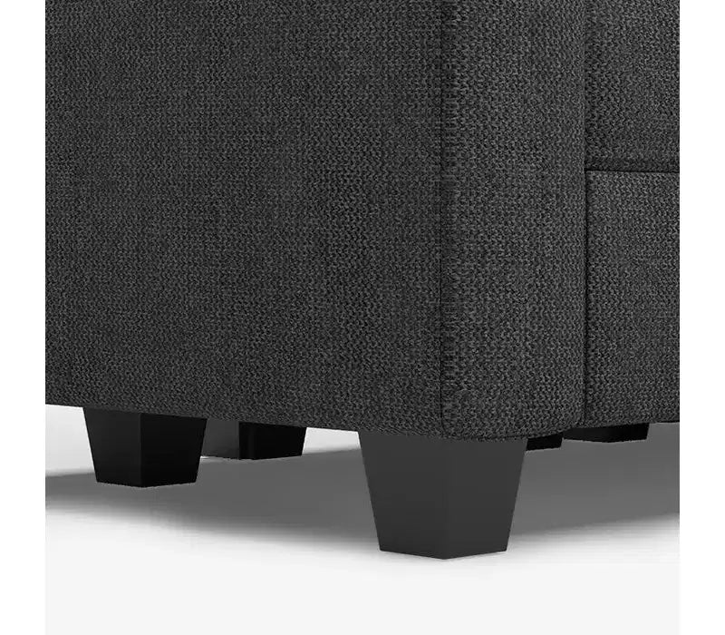 Modular Weave Sofa with Storage Seat (5 Seats + 5 Sides)