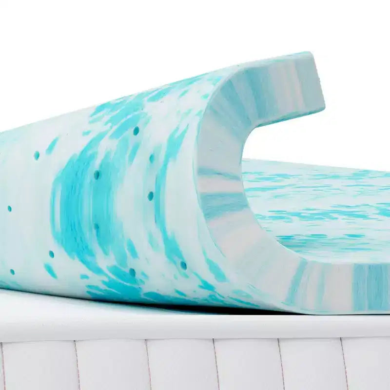 3 Inch Full Size Experience Ultimate Comfort with Our Blue Memory Foam Soft Mattress C Premium Sleep Solution