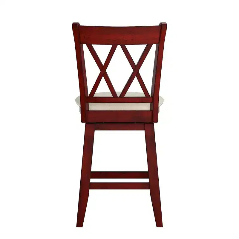 Double X-Back Counter Stools