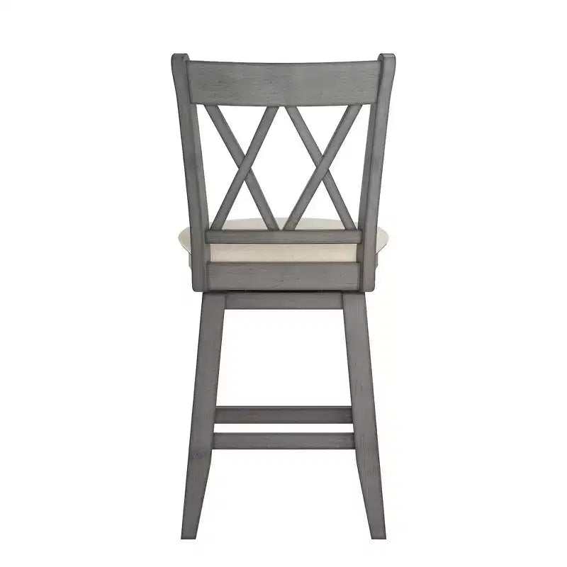 Double X-Back Counter Stools