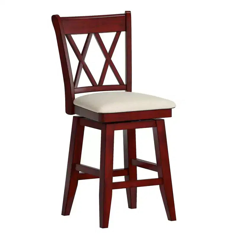 Double X-Back Counter Stools
