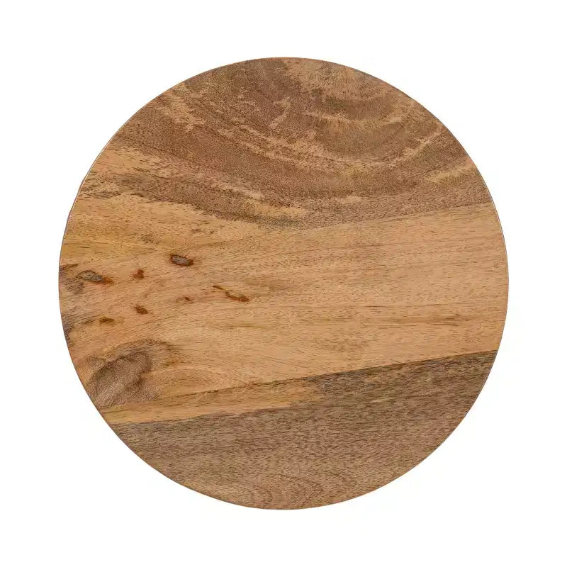 Wood Drink Table, 10x10x22, Natural