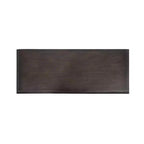 Consoletafel van gesneden hout, 36x14x30, donkerbruin