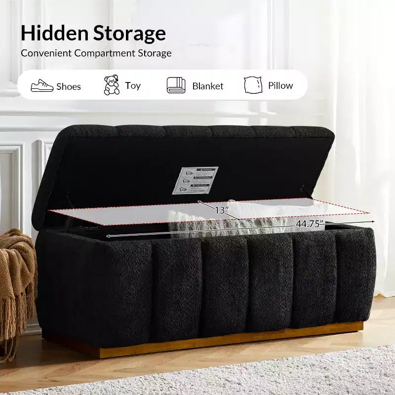 Mid-Century Modern bench|-BEIGE
