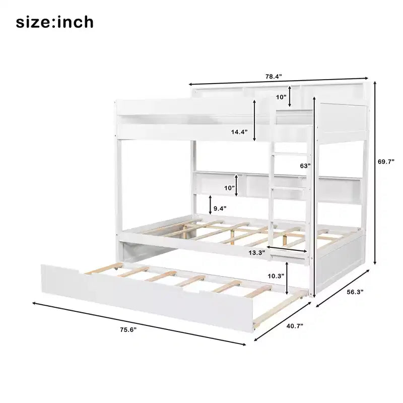 Bunk Bed with Trundle
