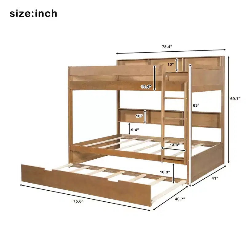 Bunk Bed with Trundle