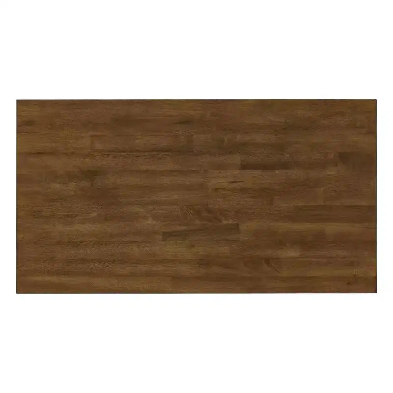 Two-Tone Kitchen Island With Oak Top
