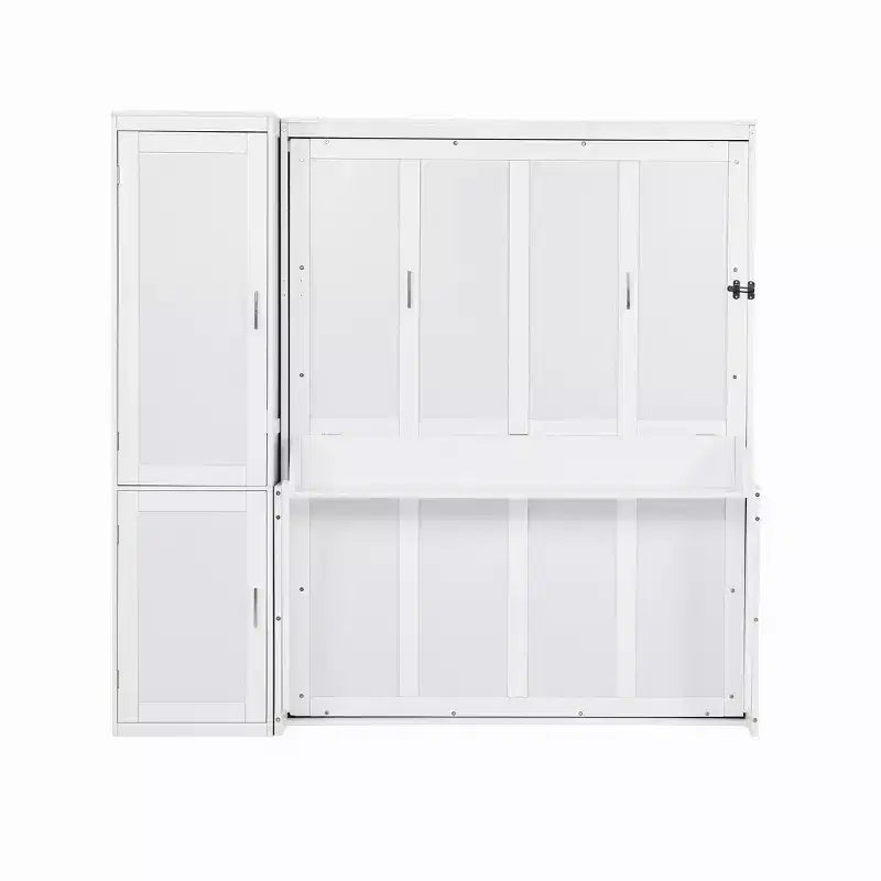 Queen Murphy Bed with Wardrobe and Desk