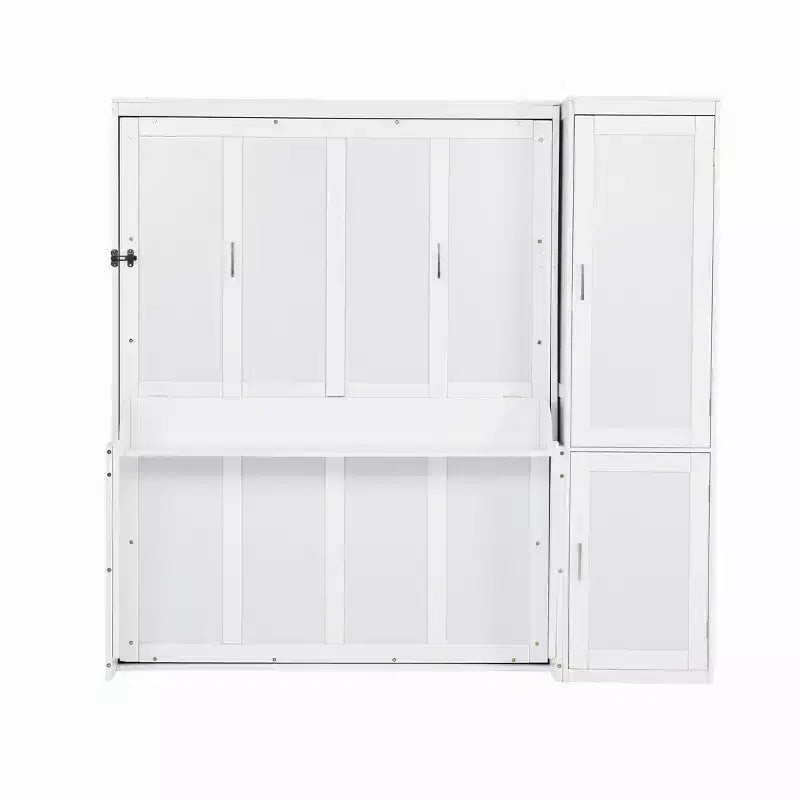 Queen Murphy Bed with Wardrobe and Desk