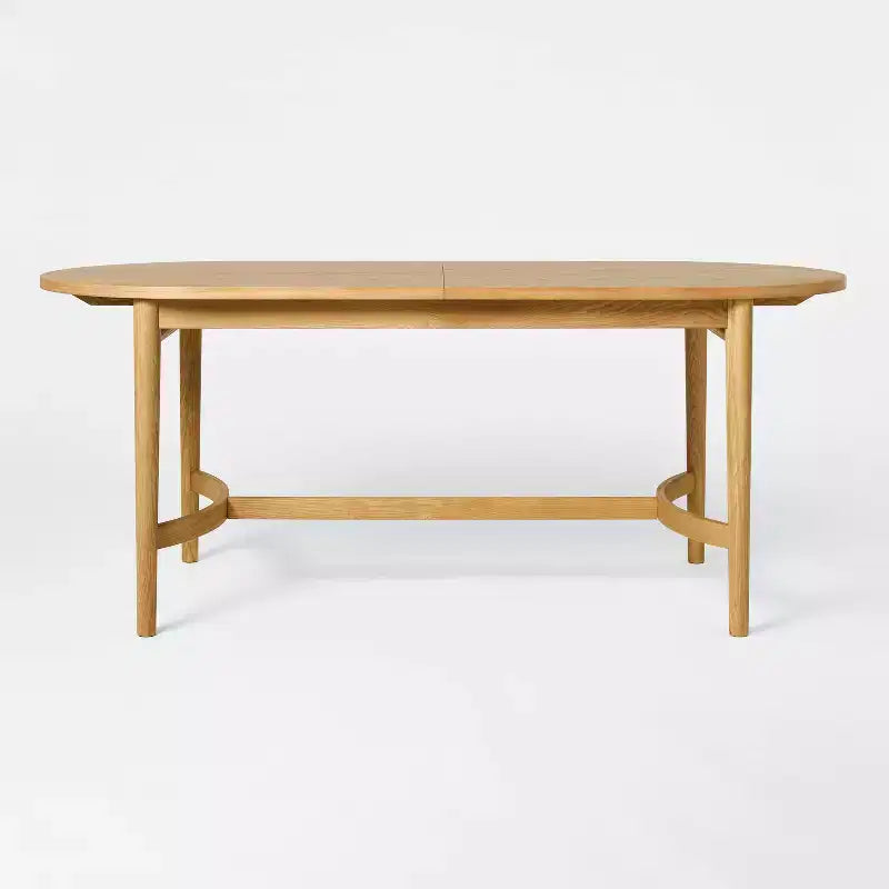 Racetrack Dining Table Natural Wood - ™ designed with
