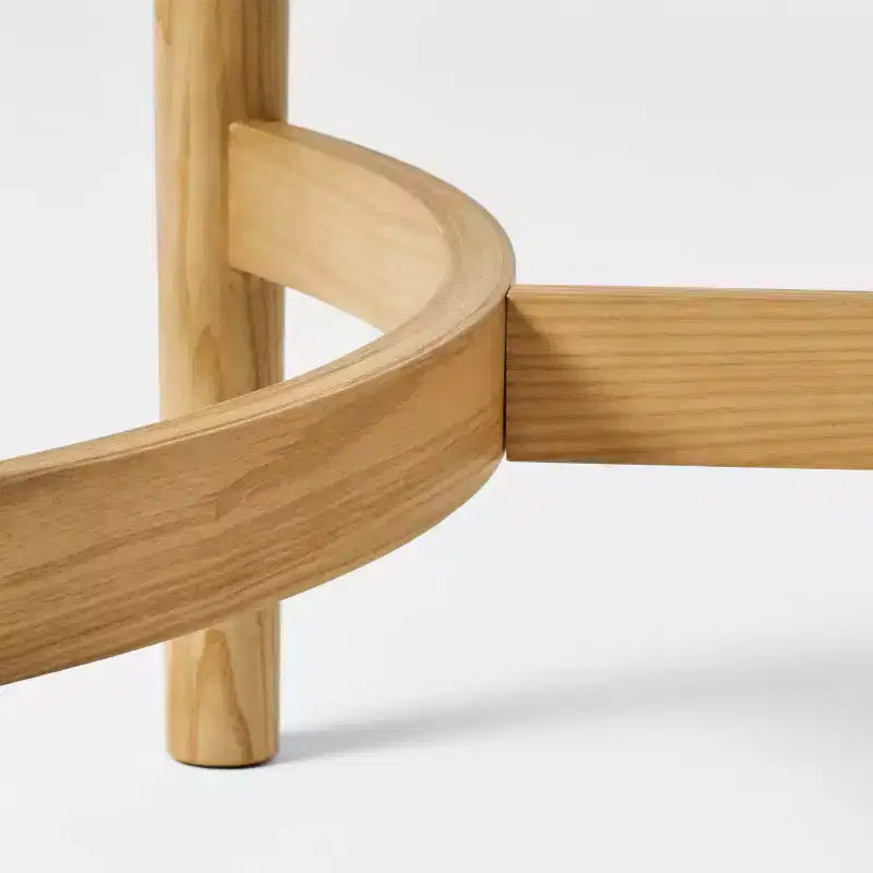 Racetrack Dining Table Natural Wood - ™ designed with