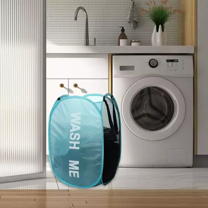 Folding Mesh Laundry Basket 19.81 Gallon 1 Pc