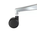 Moderne leren bureaustoel - draaibaar en kantelbaar ergonomisch bureauchair met ijzeren frame - thuiskantoor