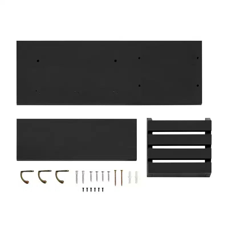 18 Utility Shelf with Pocket and Hanging Hooks - Danya B.