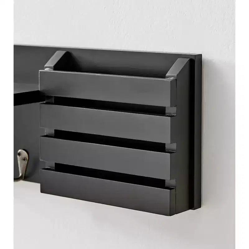 18 Utility Shelf with Pocket and Hanging Hooks - Danya B.