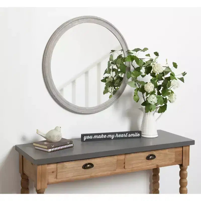 28 Mansell Round Wall Mirror - All Things Decor