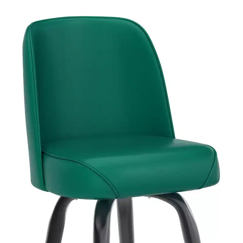Metal Barstool with Swivel Bucket Seat