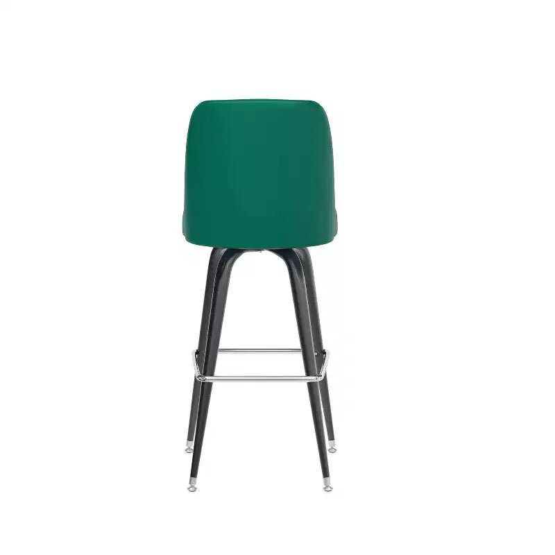 Metal Barstool with Swivel Bucket Seat