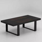 Moderne houten kantoor- en vergadertafel
