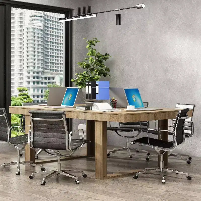 Modern Wood Office Conference Meeting Room Desk