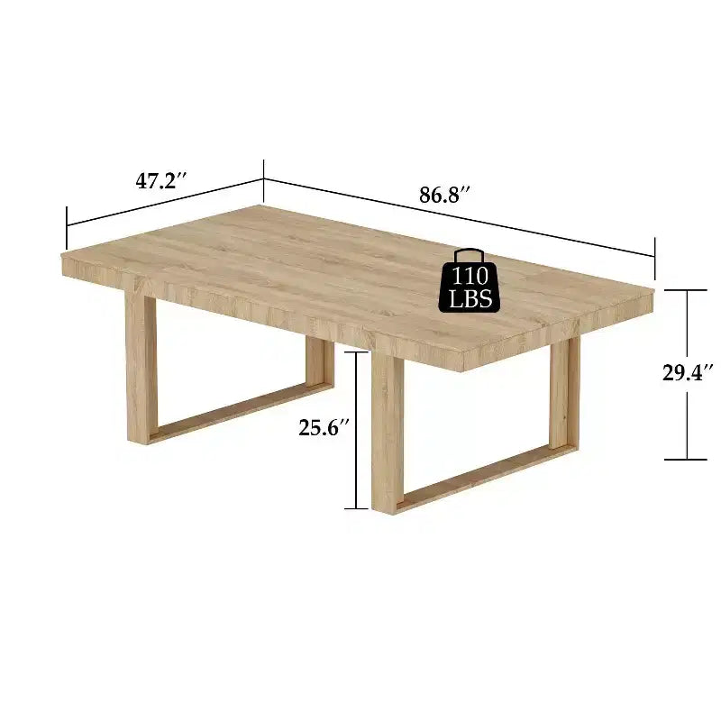 Modern Wood Office Conference Meeting Room Desk