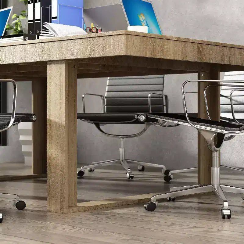Modern Wood Office Conference Meeting Room Desk