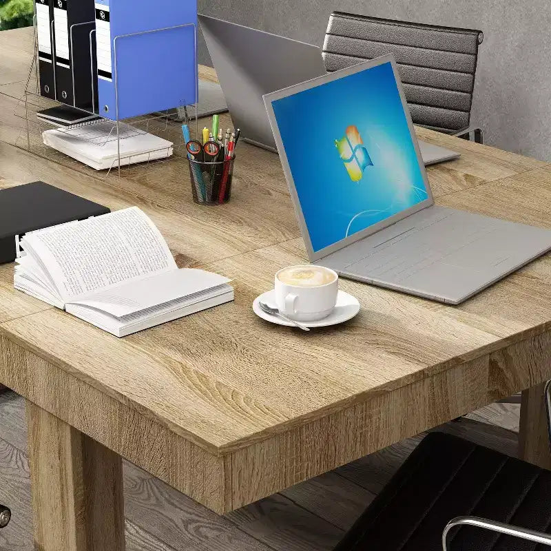 Modern Wood Office Conference Meeting Room Desk