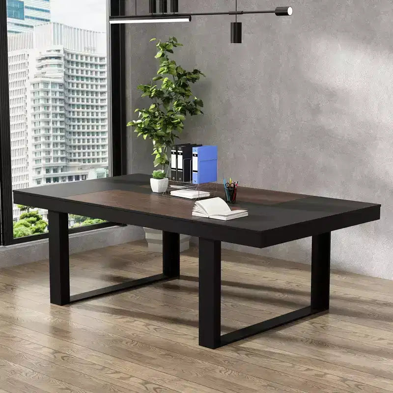 Modern Wood Office Conference Meeting Room Desk