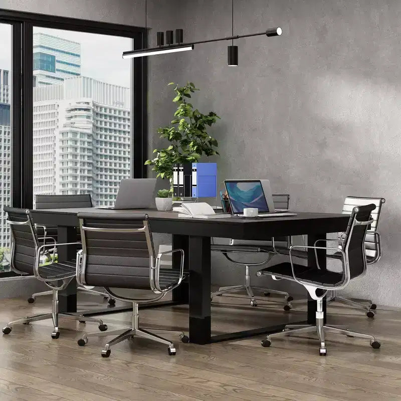 Modern Wood Office Conference Meeting Room Desk