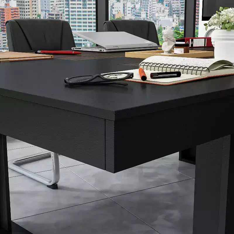 Modern Wood Office Conference Meeting Room Desk