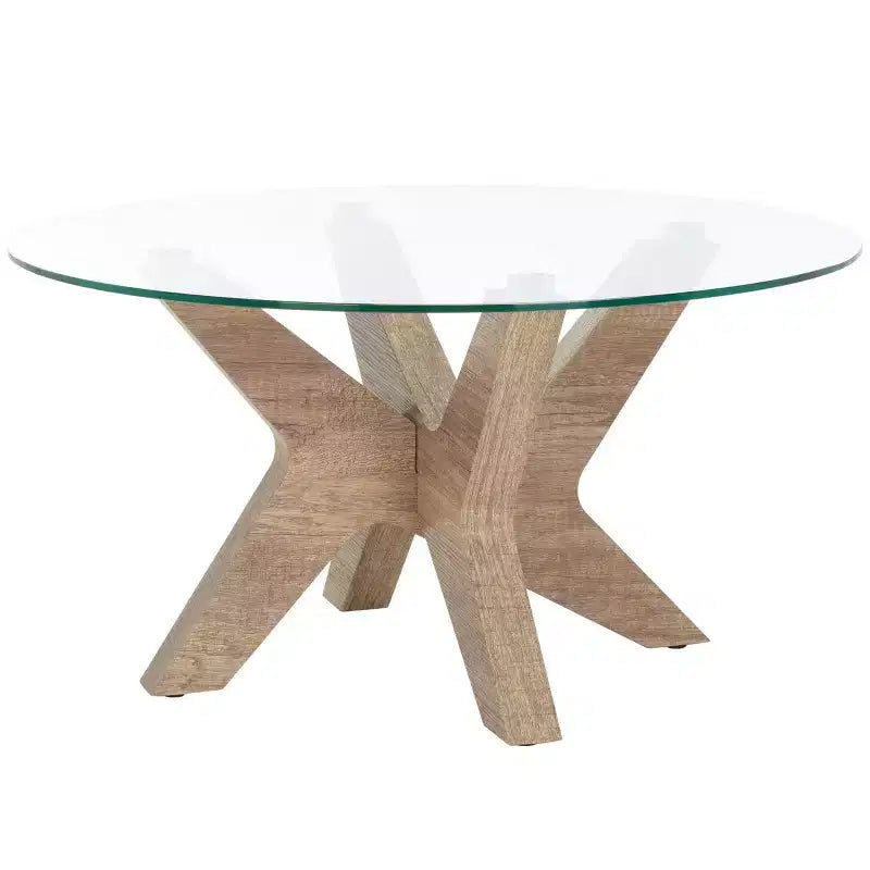 Coffee Table - Multibrown/Glass