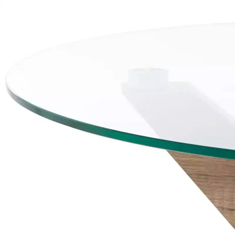 Coffee Table - Multibrown/Glass