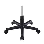 Silla moderna sin reposabrazos para oficina en casa, giratoria 360 grados con ruedas y altura ajustable