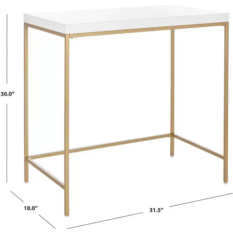Desk - DSK5015 - White/Gold